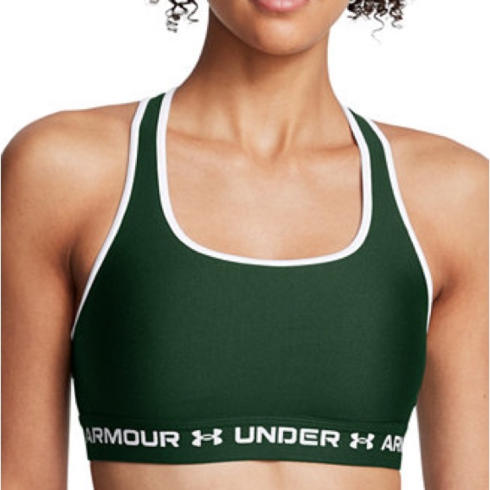 Under Armour Women's Crossback Medium Impact Sports Bra